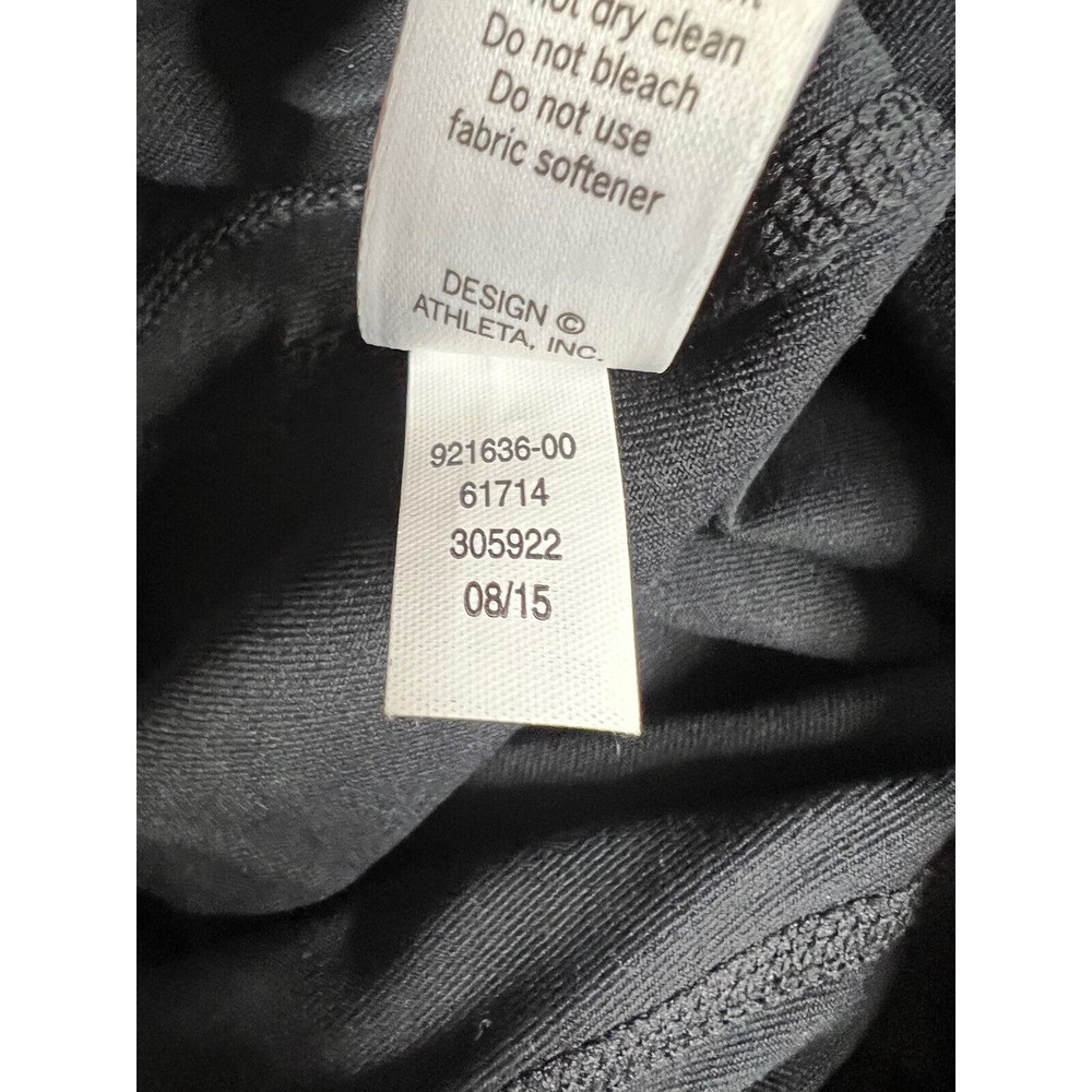 Athleta Revelation Crop Capri Leggings Black Women’s Size Medium - Picture 9 of 9